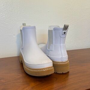 Baby Blue HUNTER Chelsea Boots